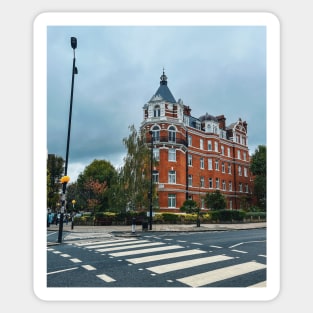 Old brick building in St. John's Wood, London Sticker